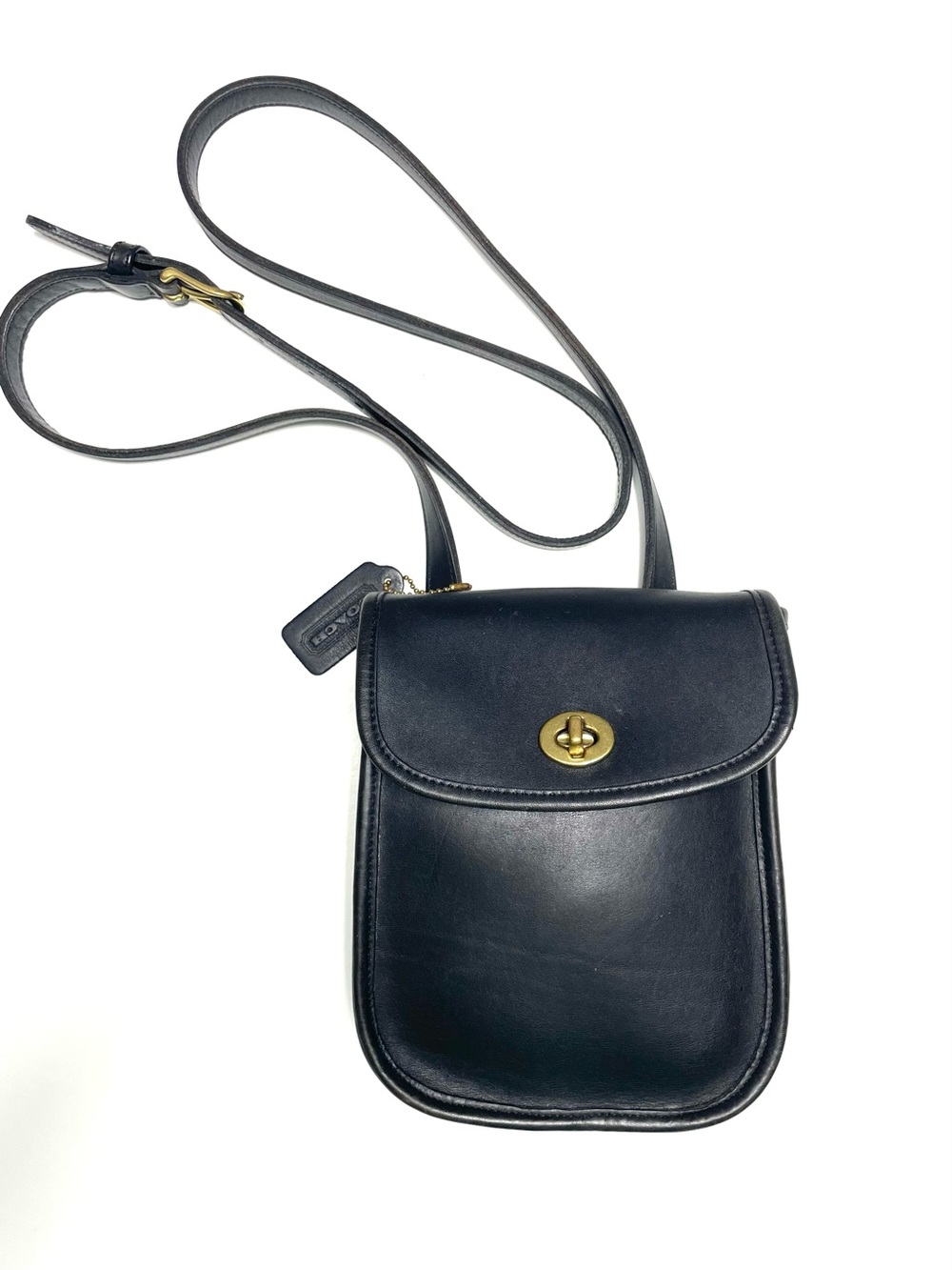 Coach Vintage Small Sidepack Black